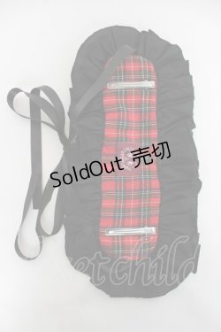 画像4: LOLITA / チェックヘッドドレス  赤 Y-26-03-01-091-LO-AC-SZ-ZY