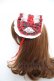 画像2: LOLITA / チェックヘッドドレス  赤 Y-26-03-01-092-LO-AC-SZ-ZY (2)
