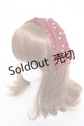 Virally / 星名桜子　ヘッドドレス  ワイン Y-26-03-01-093-LO-AC-SZ-ZT639-F003