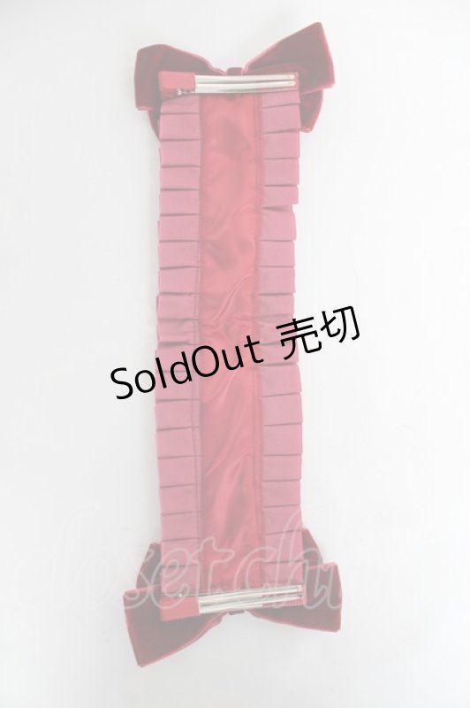 画像4: Virally / 星名桜子　ヘッドドレス  ワイン Y-26-03-01-093-LO-AC-SZ-ZT639-F003 (4)