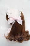 画像2: BABY, THE STARS SHINE BRIGHT / Creamy Ribbonヘッドドレス  ピンク Y-26-03-01-094-BA-AC-IG-ZY (2)