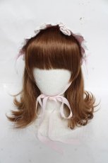 画像4: BABY, THE STARS SHINE BRIGHT / Creamy Ribbonヘッドドレス  ピンク Y-26-03-01-094-BA-AC-IG-ZY (4)