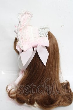 画像2: BABY, THE STARS SHINE BRIGHT / Lilinaヘッドドレス  ピンク Y-26-03-01-095-BA-AC-IG-ZY