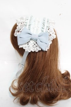 画像2: BABY, THE STARS SHINE BRIGHT / Maison de Petite Rubanヘッドドレス  ペールミント Y-26-03-01-096-BA-AC-SZ-ZY