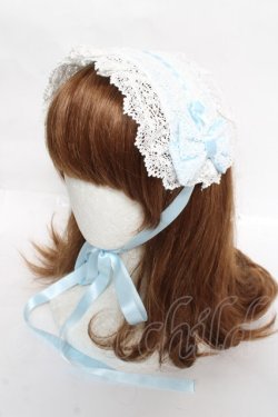 画像1: BABY, THE STARS SHINE BRIGHT / Maison de Petite Rubanヘッドドレス  サックス Y-26-03-01-100-BA-AC-IG-ZY