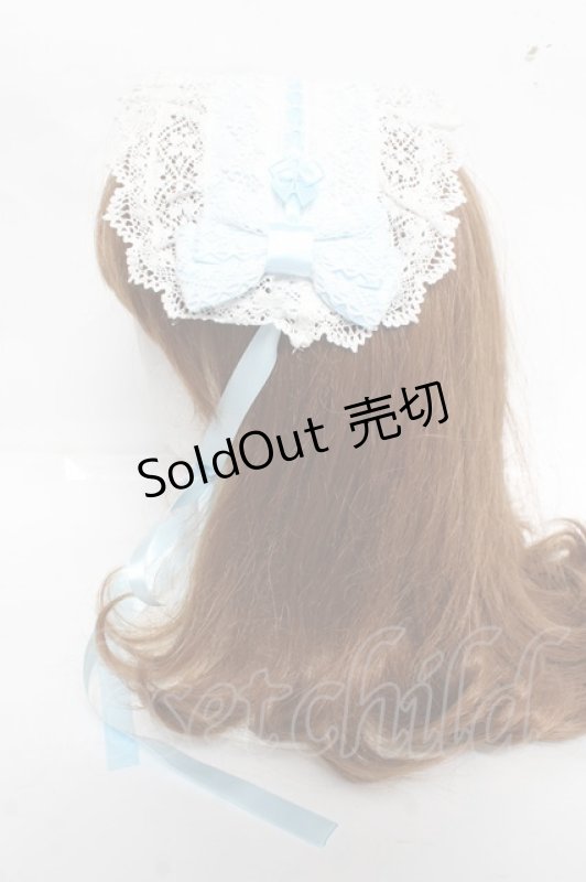 画像2: BABY, THE STARS SHINE BRIGHT / Maison de Petite Rubanヘッドドレス  サックス Y-26-03-01-100-BA-AC-IG-ZY (2)