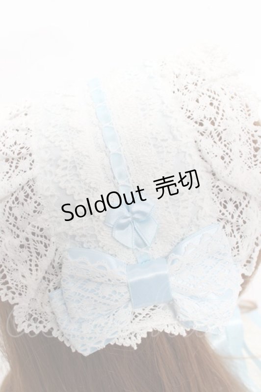 画像4: BABY, THE STARS SHINE BRIGHT / Maison de Petite Rubanヘッドドレス  サックス Y-26-03-01-100-BA-AC-IG-ZY (4)