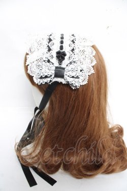 画像2: BABY, THE STARS SHINE BRIGHT / Maison de Petite Rubanヘッドドレス  クロ Y-26-03-01-101-BA-AC-IG-ZY