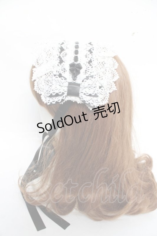 画像2: BABY, THE STARS SHINE BRIGHT / Maison de Petite Rubanヘッドドレス  クロ Y-26-03-01-101-BA-AC-IG-ZY (2)