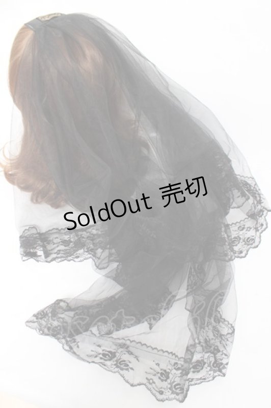 画像1: Estrellas / ロングベール  黒 Y-26-03-01-103-EL-AC-SZ-ZY (1)