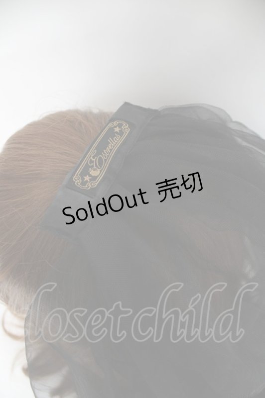 画像2: Estrellas / ロングベール  黒 Y-26-03-01-103-EL-AC-SZ-ZY (2)