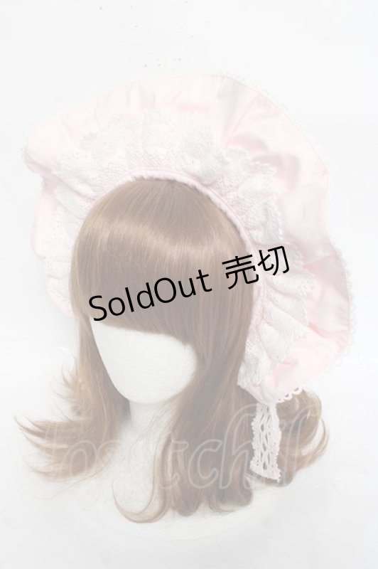 画像1: Angelic Pretty / トーションレースブリム付カチューシャ  ピンク Y-26-03-01-105-AP-AC-IG-ZY (1)