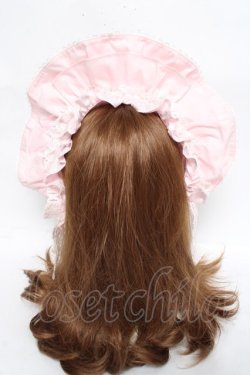 画像3: Angelic Pretty / トーションレースブリム付カチューシャ  ピンク Y-26-03-01-105-AP-AC-IG-ZY