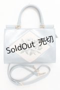 an another angelus / ローズ刺繍トートバッグ F サックス Y-26-03-01-107-CA-BG-SZ-ZY