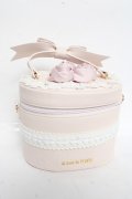Maison de FLEUR / アニバーサリーケーキバッグ  シロ×ピンク Y-26-03-01-109-LO-BG-SZ-ZY