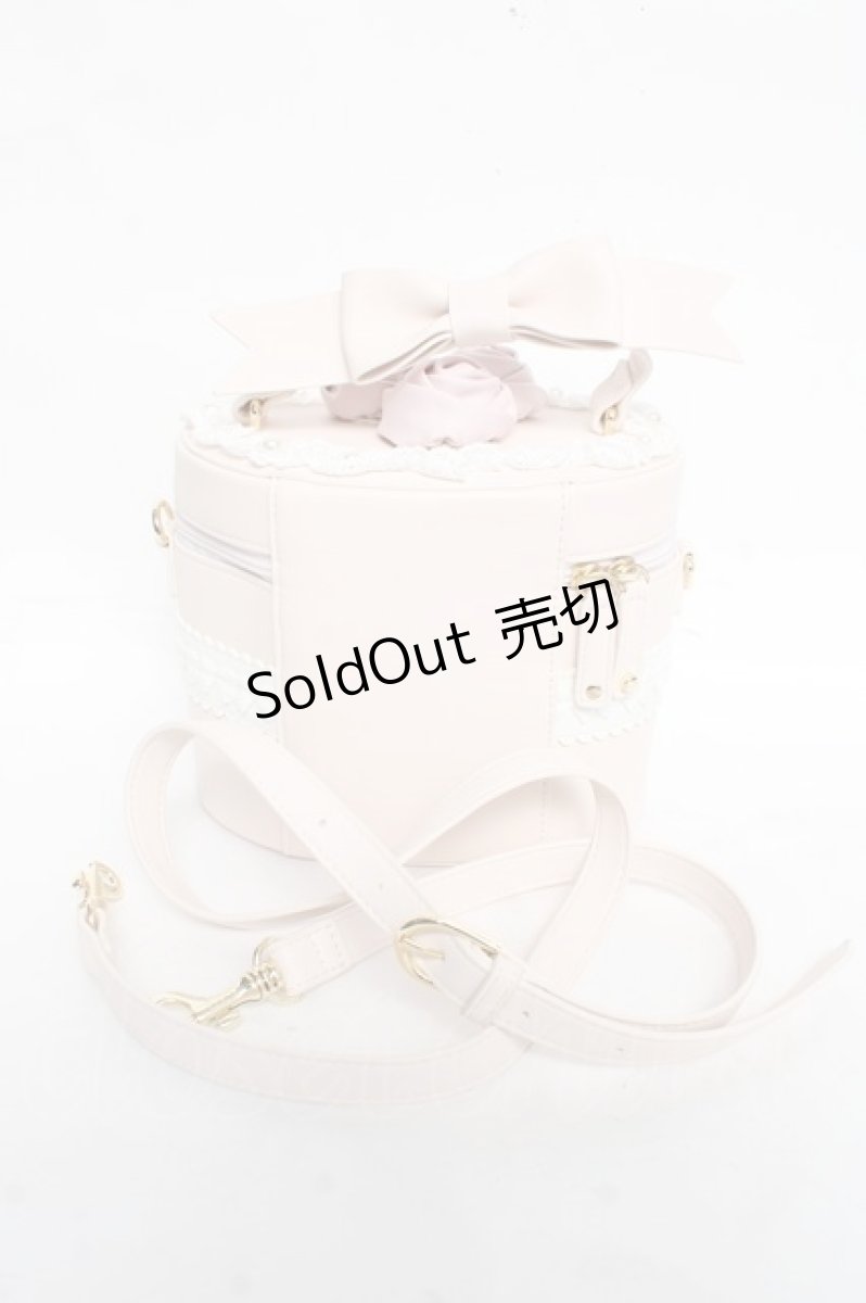 画像3: Maison de FLEUR / アニバーサリーケーキバッグ  シロ×ピンク Y-26-03-01-109-LO-BG-SZ-ZY (3)