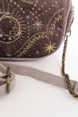 画像4: axes femme POETIQUE / 星座ポシェット  ピンクグレー Y-26-03-01-112-AX-BG-SZ-ZY