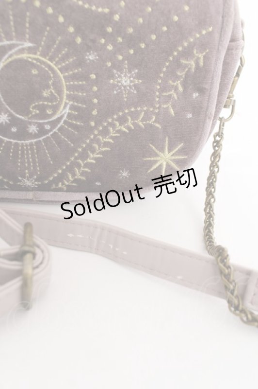 画像4: axes femme POETIQUE / 星座ポシェット  ピンクグレー Y-26-03-01-112-AX-BG-SZ-ZTK047 (4)