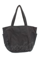画像2: Maison de FLEUR / ロゴトートバック  黒 Y-26-03-01-113-LO-BG-SZ-ZTK047 (2)