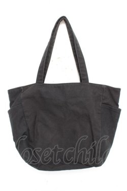 画像2: Maison de FLEUR / ロゴトートバック  黒 Y-26-03-01-113-LO-BG-SZ-ZY