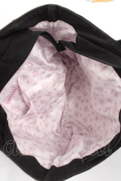 画像3: Maison de FLEUR / ロゴトートバック  黒 Y-26-03-01-113-LO-BG-SZ-ZY