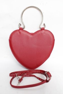 画像2: BABY, THE STARS SHINE BRIGHT / リボンハートバッグ  えんじ Y-26-03-01-114-BA-BG-IG-ZY