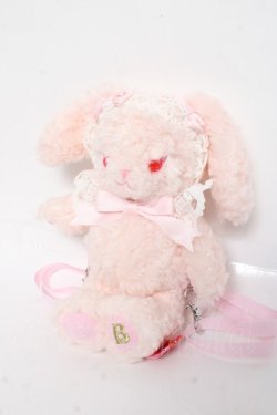 画像2: BABY, THE STARS SHINE BRIGHT / うさくみゃリュックミニミニ  ピンク Y-26-03-01-117-BA-ZA-IG-ZY