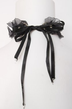 画像2: LOLITA / 鈴付きチョーカー  黒 Y-26-03-01-012-LO-AC-SZ-ZY