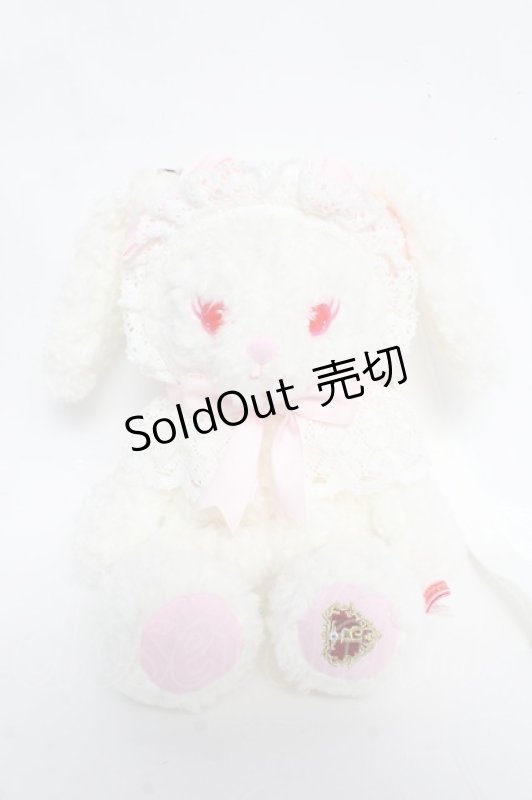 画像1: BABY, THE STARS SHINE BRIGHT / うさくみゃポシェット  シロ Y-26-03-01-118-BA-AC-IG-ZY (1)