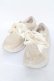 画像1: m petit by misako / レーススニーカー M 生成り Y-26-03-01-119-LO-SH-SZ-ZY (1)
