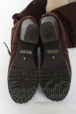 画像5: axes femme / 3WAYロングブーツ L Dブラウン Y-26-03-01-120-AX-SH-SZ-ZY