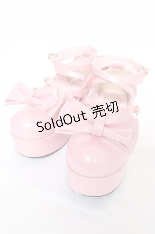 画像1: Angelic Pretty / Dreamy Twinkleシューズ S ピンク Y-26-03-01-126-AP-SH-IG-ZY (1)