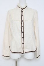 画像1: Angelic Pretty / ショコラティエブラウス  アイボリー Y-26-03-01-128-AP-BL-SZ-ZY (1)