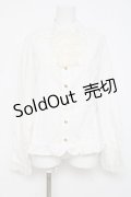 Angelic Pretty / フロラインパールジャボブラウス L 白 Y-26-03-01-129-AP-BL-SZ-ZY