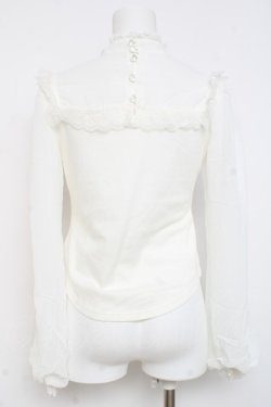 画像3: Angelic Pretty / 長袖メアリーリボンカットソー  白 Y-26-03-01-137-AP-TO-SZ-ZY