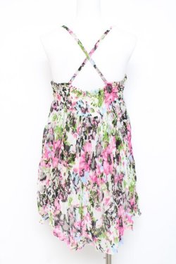 画像2: axes femme / 花柄キャミトップス  白 Y-26-03-01-141-AX-TO-SZ-ZY