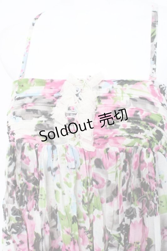 画像3: axes femme / 花柄キャミトップス  白 Y-26-03-01-141-AX-TO-SZ-ZI (3)