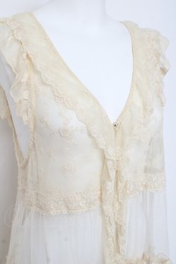 画像3: axes femme / フェミニンレースジレ  生成り Y-26-03-01-144-AX-TO-SZ-ZY