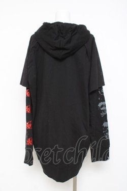 画像2: KILLSTAR / skull print black hoodie  黒 Y-26-03-01-149-PU-TO-SZ-ZY
