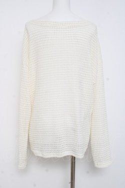 画像2: LOLITA / メッシュトップス L 生成り Y-26-03-01-151-LO-TO-SZ-ZY