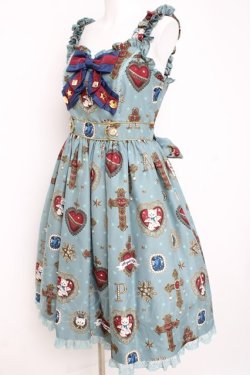 画像2: Angelic Pretty / Noble Collectionジャンパースカート  ミント Y-26-03-01-152-AP-OP-SZ-ZY