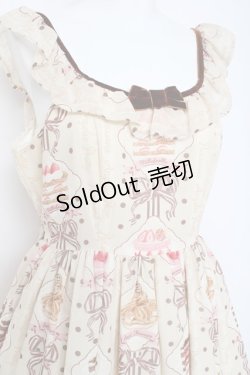 画像5: Angelic Pretty / Petit Patisserieティアードジャンパースカート  アイボリー Y-26-03-01-153-AP-OP-SZ-ZY