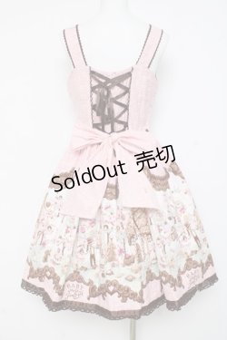 画像3: BABY, THE STARS SHINE BRIGHT / Welcome to the Sweets Hexenhaus♪リボンジャンパースカート  ピンク Y-26-03-01-154-BA-OP-SZ-ZY