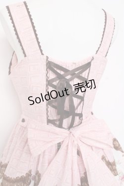 画像4: BABY, THE STARS SHINE BRIGHT / Welcome to the Sweets Hexenhaus♪リボンジャンパースカート  ピンク Y-26-03-01-154-BA-OP-SZ-ZY