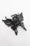 画像2: PUNK / バタフライヘアクリップ  黒 Y-26-03-01-021-PU-ZA-SZ-ZT636-F005 (2)