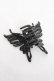 画像2: PUNK / バタフライヘアクリップ  黒 Y-26-03-01-021-PU-ZA-SZ-ZY (2)