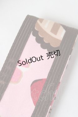 画像7: BABY, THE STARS SHINE BRIGHT / Bon-Bon Chocolat Dance Dance Dance柄カフェミルクジャンパースカート  ピンク Y-26-03-01-155-BA-OP-SZ-ZY