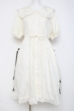 画像1: Angelic Pretty / Sugar Cottonワンピース  白 Y-26-03-01-157-AP-OP-SZ-ZY