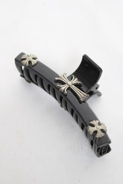 画像2: PUNK / クロスヘアクリップ  黒 Y-26-03-01-022-PU-ZA-SZ-ZY