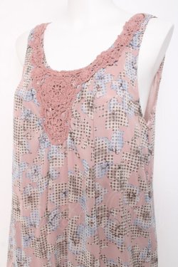 画像3: axes femme / 花柄チュニ  ピンク Y-26-03-01-163-AX-OP-SZ-ZY